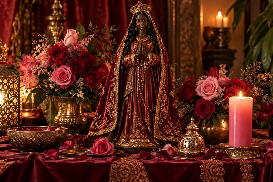 Ilustração simbólica: Ritual de Santa Sara